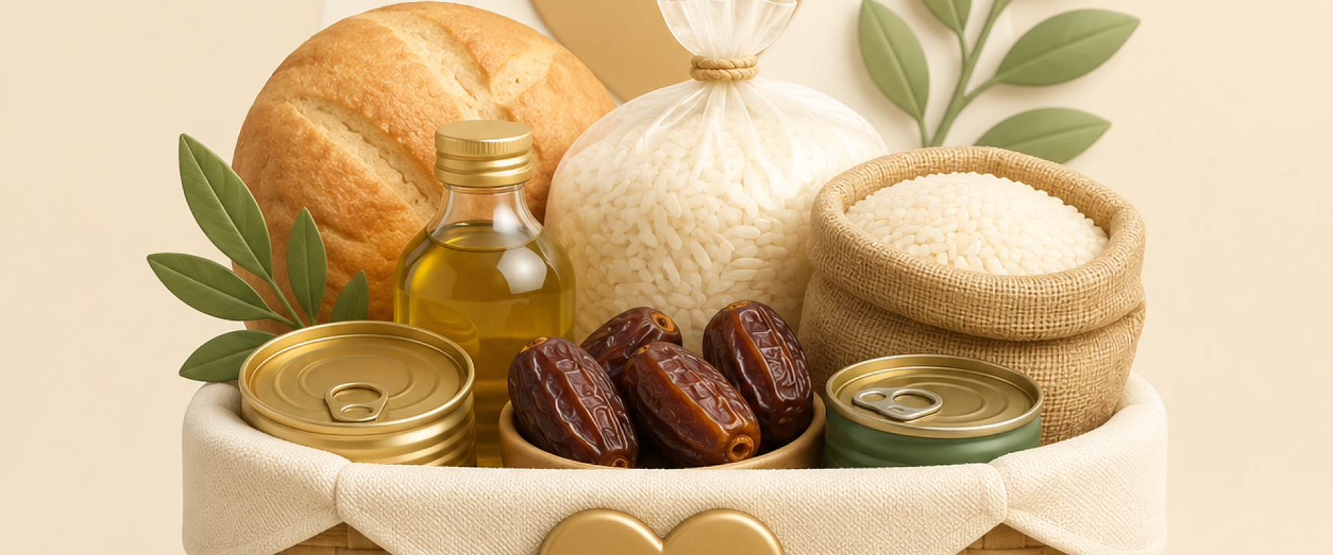 توزيع سلال غذائية للأسر المستفيدة